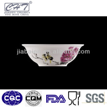A058 chinese style restaurant porcelain round soup bowl